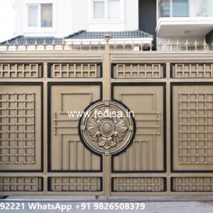 Small Main Gate Design, Pipe Ke Fancy Gate Main Gate Lighting In Outdoor