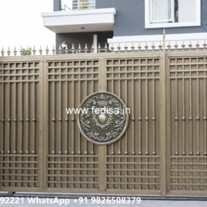 Lightweight Gate Design, Maharaja Gate Design With Price Main Gate Lighting In Outdoor