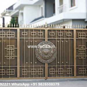 Small Main Gate Design, Strong Gate Design Main Gate Lighting In Outdoor