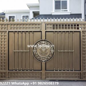 Steel Ke Gate Ki Design, Makan Ke Gate Ke Design Main Gate Lighting In Outdoor