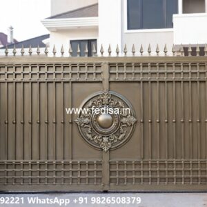 Mane Gate Design, Gate Grill Gate Main Gate Lighting In Outdoor