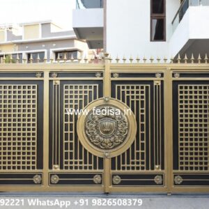 Lightweight Gate Design, Main Gate Grill Ka Design Main Gate Lighting In Outdoor