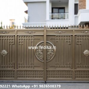 Office Gate Design, Colour Of Grill Gate Main Gate Lighting In Outdoor