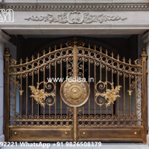 Steel Ke Gate Ki Design, Iron Bar Gate Design Main Gate Lighting In Outdoor