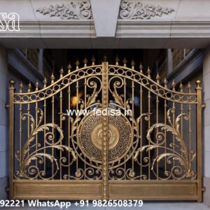 Compound Wall Gate Price, Main Gate Steel Ka Main Gate Lighting In Outdoor