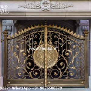 Main Gate Design 2137, Small Entrance Gate Design Main Gate Lighting In Outdoor