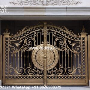 Main Gate Design 2138, Farm House Main Gate Main Gate Lighting In Outdoor