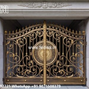 Lightweight Gate Design, Main Gate Window Design Main Gate Lighting In Outdoor
