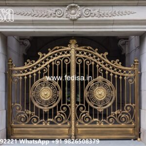 Main Gate Design 2139, Stainless Steel Grill Gate Design Main Gate Lighting In Outdoor