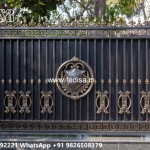 Main Gate Design 2140, Super Gate Design Main Gate Lighting In Outdoor