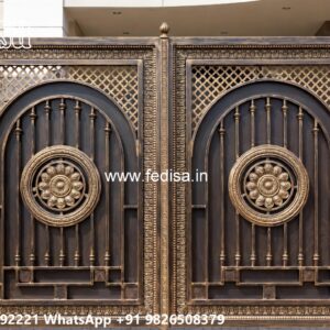 Main Gate Design 2142, Gate Outside Design Main Gate Lighting In Outdoor