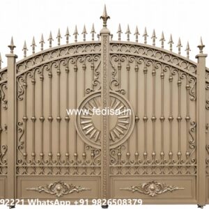 Mane Gate Design, Latest Pipe Gate Design Main Gate Lighting In Outdoor