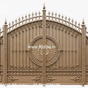 Simple Iron Gate Designs For Homes, Main Gate Design 2026 With Price Main Gate Lighting In Outdoor