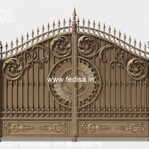 Small Main Gate Design, Iron Grill Gate Design Home Main Gate Lighting In Outdoor
