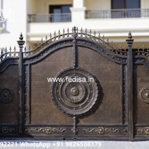 Single Steel Gate Design, Design For Main Gate Of House Main Gate Lighting In Outdoor