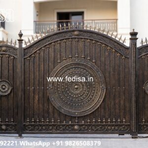 Main Gate Design 2150, Latest Gate Design 2026 Main Gate Lighting In Outdoor