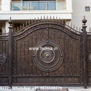 Single Steel Gate Design, Small Gate Colour Main Gate Lighting In Outdoor
