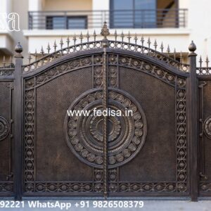 Main Gate Design 2152, Design Pipe Gate Main Gate Lighting In Outdoor
