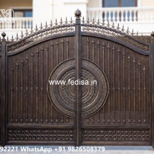 Steel Ke Gate Ki Design, New Grill Gate Main Gate Lighting In Outdoor