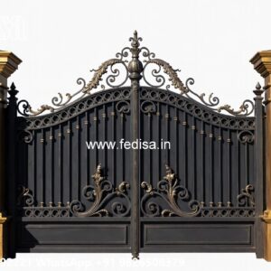 Compound Wall Gate Price, 5Ft Gate Design Main Gate Lighting In Outdoor
