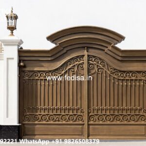 Front Door Gate Design, Modern Front Gate Design Main Gate Lighting In Outdoor