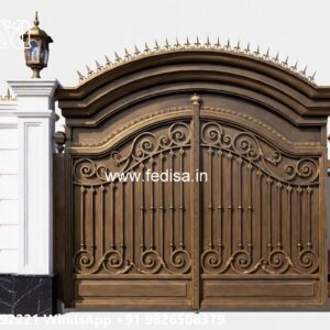 Beautiful Gate Designs, Door Gate Design Main Gate Lighting In Outdoor