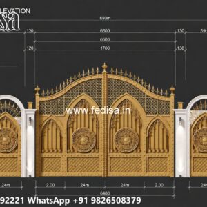 Latest Steel Gate Design, Steel Main Gate Design Main Gate Lighting In Outdoor