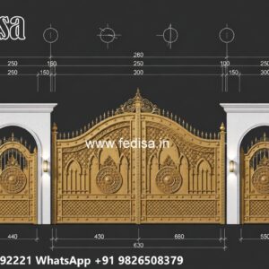 Side Gate Designs, Gate Ka Colour Main Gate Lighting In Outdoor