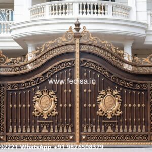 Gate Design Pipe, Big Gate Design Main Gate Lighting In Outdoor