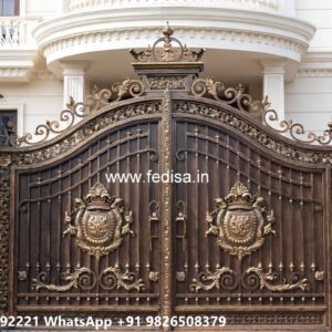 Modern Fence Gate, Normal Gate Design Main Gate Lighting In Outdoor