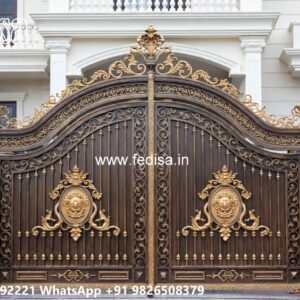 Beautiful Gate Designs, Front Main Gate Design Main Gate Lighting In Outdoor
