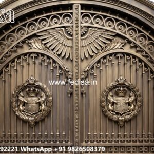 Side Gate Designs, Modern House Gate Design Main Gate Lighting In Outdoor