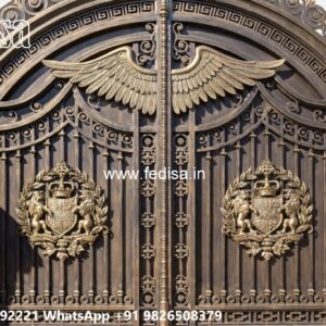 Front Door Gate Design, House Gate Design 2026 Main Gate Lighting In Outdoor