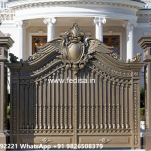 Latest Steel Gate Design, Stainless Steel Main Gate Design Main Gate Lighting In Outdoor