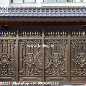 Front Door Gate Design, Steel Ke Gate Ke Design Main Gate Lighting In Outdoor