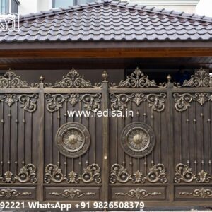 Loha Ka Gate Ka Design, Gate Ke Upar Ka Design Main Gate Lighting In Outdoor