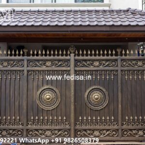 Beautiful Gate Designs, Mane Gate Design Main Gate Lighting In Outdoor