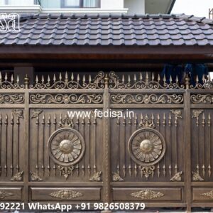 Latest Steel Gate Design, Small Gate Design For House Main Gate Lighting In Outdoor