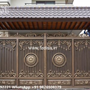 Gate Design 2047, Latest Main Gate Design 2026 Main Gate Lighting In Outdoor