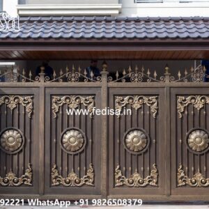 Front Door Gate Design, Simple House Gate Design Main Gate Lighting In Outdoor