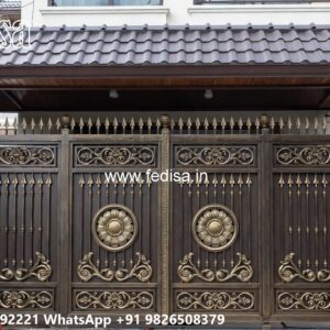Front Door Gate Design, Outer Gate Design Main Gate Lighting In Outdoor