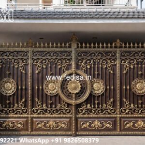 Hpl Gate Design, 5 Feet Gate Design Main Gate Lighting In Outdoor