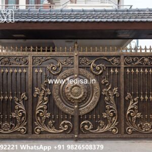 Modern Fence Gate, Building Main Gate Design Main Gate Lighting In Outdoor