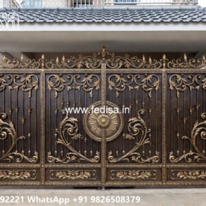 Side Gate Designs, Plain Gate Design Main Gate Lighting In Outdoor