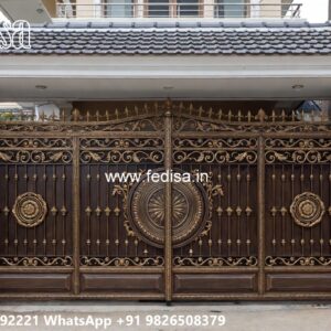 Gate Design 2051, Collapsible Grill Gate Main Gate Lighting In Outdoor
