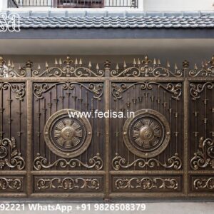 Modern Fence Gate, Bungalow Main Gate Design Main Gate Lighting In Outdoor