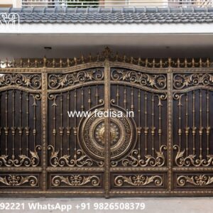 Latest Steel Gate Design, Beautiful Gate Design For Home Main Gate Lighting In Outdoor