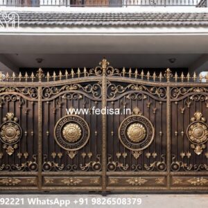 Modern Fence Gate, Pvc Gate Design Main Gate Lighting In Outdoor