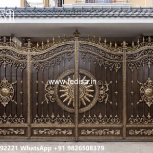 Gate Design Pipe, Pipe Main Gate Design Main Gate Lighting In Outdoor