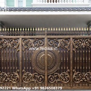 Loha Ka Gate Ka Design, Loha Get Dijain Main Gate Lighting In Outdoor